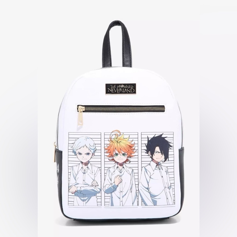 The Promised Neverland Mini Backpack Trio Emma
Norman Ray Cosplay Orphan
Numbers